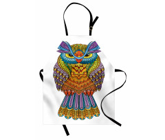 Zentangle Boho Art Bird Apron