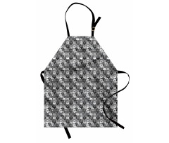 Night Birds Eyes Graphic Apron