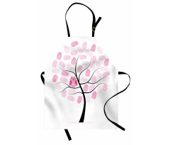 Tree with Fingerprints Apron