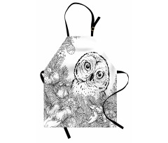 Christmas Theme Ornaments Apron