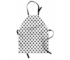 Repeating Cartoon Style Apron