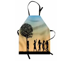 Children Dance Shade Art Apron