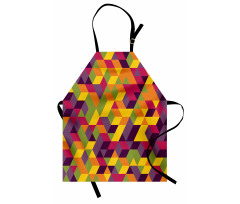 Modern Colorful Repetition Apron