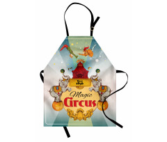 Vintage Circus Tent Apron