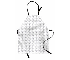 Flying Bird and Olive Branches Apron