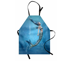 Mermaid Myth Creature Apron