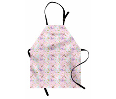 Dreamy Cherry Sakura Flowers Apron