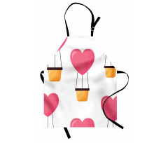 Heart Shaped Sky Apron