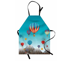 Colorful Mountains Apron