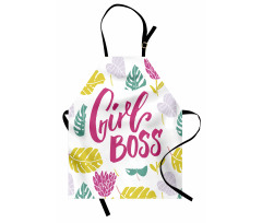 Feminism Calligraphy Art Apron