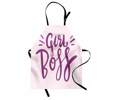 Motivational Feminine Art Apron