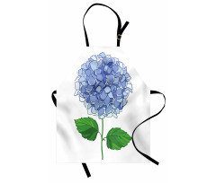 Simple Flower Blooms Apron