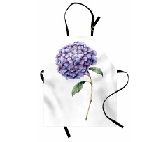 Fine Art Paint of Flower Apron