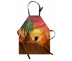 Camels Pyramids and Palms Apron