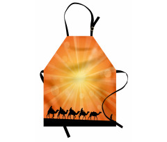 Sunburst Effect and Camels Apron