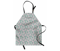 Flamingo and Leaves Apron