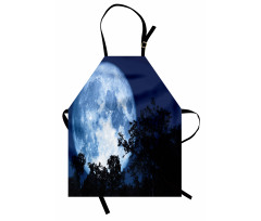 Moon Beaming in the Woods Apron