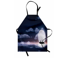 Fisherman in Boat Night Apron