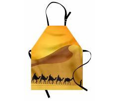 Camel Caravan Sahara Desert Apron