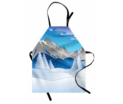 Mountainous Scenery Apron