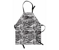 Wild Zebra Lines Apron