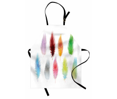 Bohemian Colorful Fluff Apron