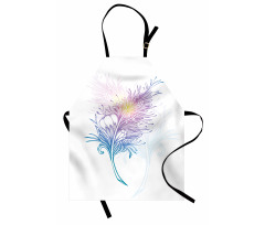 Bohemian Silhouette Plume Apron