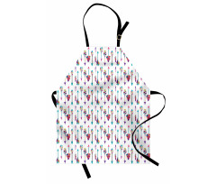 Colorful Oriental Arrows Apron