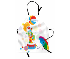 Funny Circus Entertainer Ball Apron