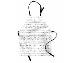 Avian Monochrome Art Apron