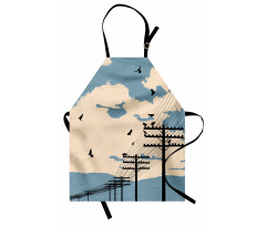 Modern Scene Apron