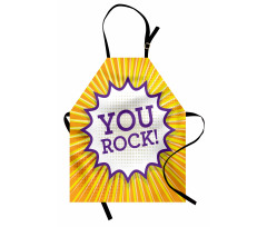 Inspirational Text Bubble Apron