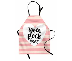 Motivational Motto Graphic Apron