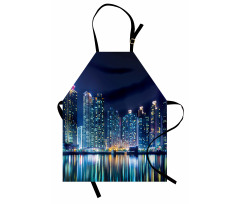 Urban Skyline Photo Apron