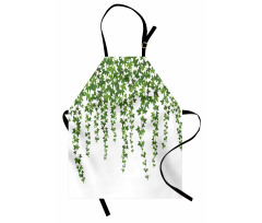 Garden Theme Grape Leaves Apron