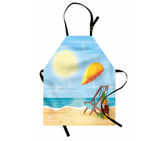 Sea Shore Beach Umbrella Apron