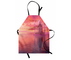 Romantic Taj Mahal Display Apron