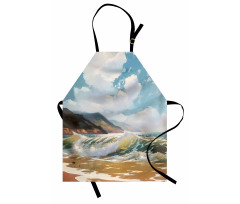 Sea Waves Coastline Apron