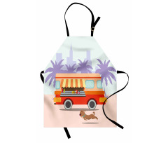 Street Food Van Dog Apron