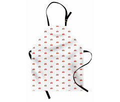 Rounds Hearts and Cars Apron