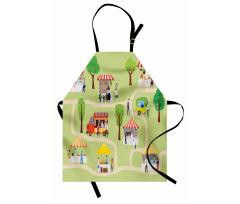 Street Food Festival Fun Apron