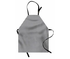 Diagonal Triangles Squares Apron