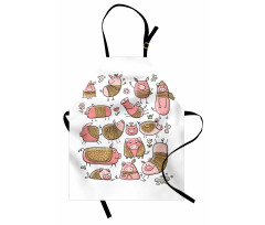 Zentangle Ornate on Pigs Apron