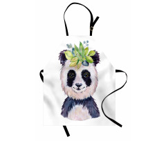 Watercolor Design Artwork Apron