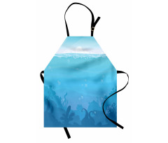 Underwater Landscape Palms Apron