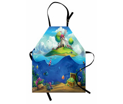 Undersea and an Island Apron