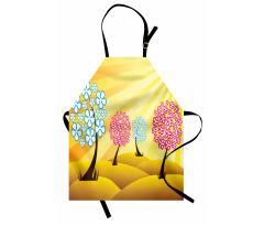 Blooming Trees Apron