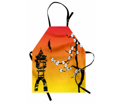 Sakura Japanese Apron