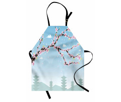 Blooming Branches Apron