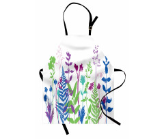 Colorful Botany Apron